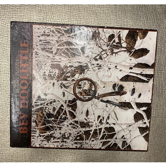 Bev Doolittle Three More For Breakfast 550 Piece Puzzle new Unopened Puzzle - Picture 1 of 3